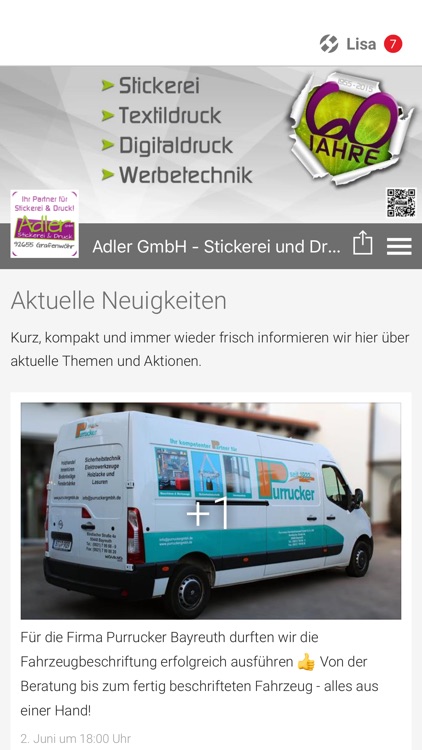 Adler GmbH - Stickerei & Druck