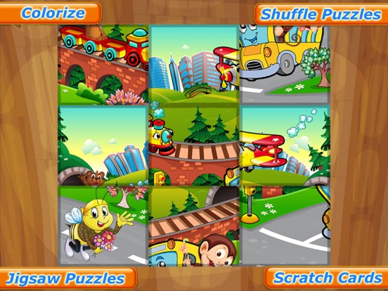 Animal Car Puzzle: Jigsaw Picture Games for Kids iPad screenshot 4 - Games app
