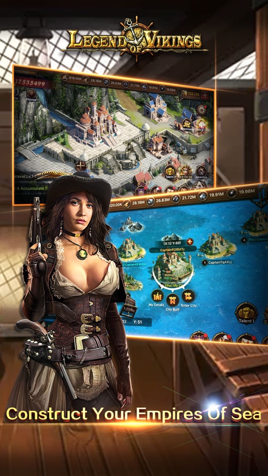 #3. Legend of Vikings (iOS) 由: NUTS POWER ONLINE ENTERTAINMENT LIMITED