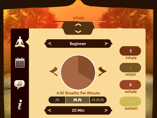 Screenshot #2 for Universal Breathing - Pranayama