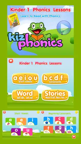 Game screenshot Kiz Phonics Kinder1 Lite mod apk