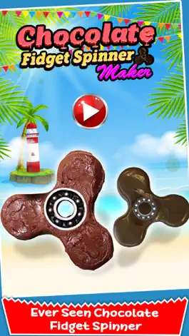 Game screenshot Chocolate Fidget Spinner Maker! Toy Finger Spinner mod apk