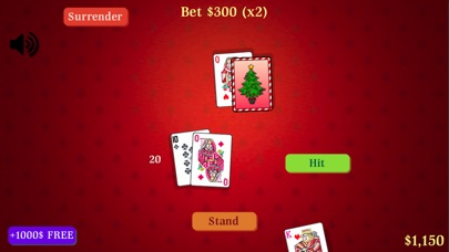 Blackjack 21 Christmas Casino screenshot 2