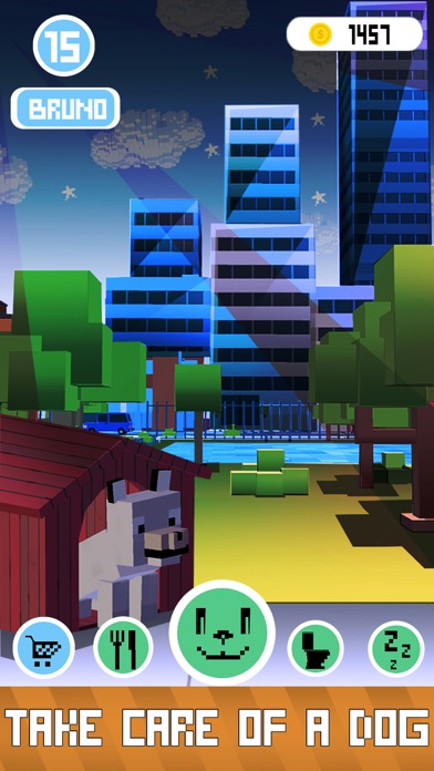 My Virtual Blocky Dog 3D screenshot 2