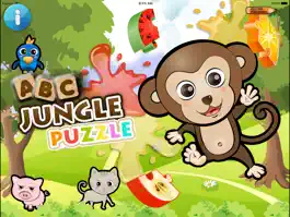 Game screenshot ABC Jungle Puzzle Game HD - для всех возрастов mod apk