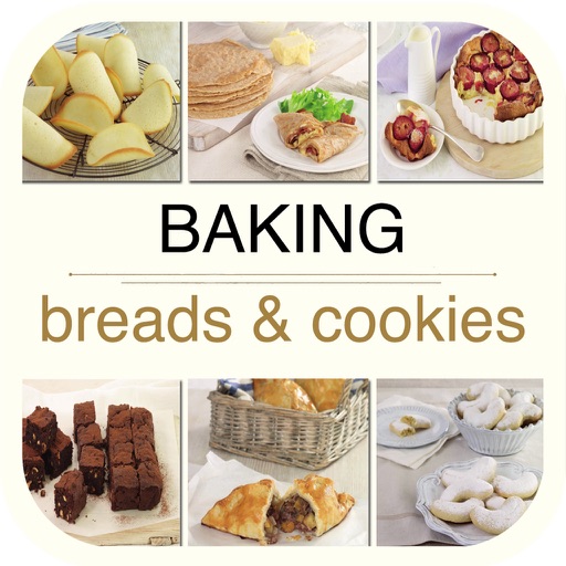 Baking - Breads & Cookies Cookbook for iPad