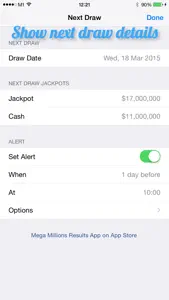 SuperLotto Plus Results screenshot #5 for iPhone