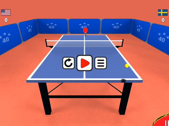Table Tennis 3D iPad app afbeelding 4