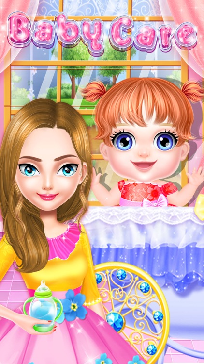 Cute New-Born Baby Care & Play