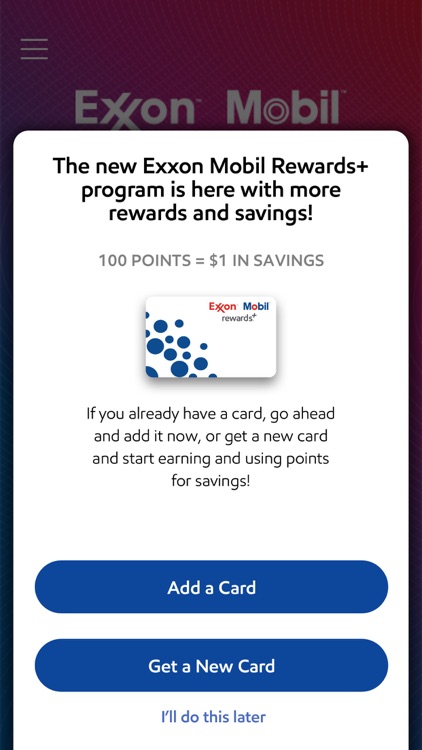 Exxon Mobil Speedpass+ screenshot-0