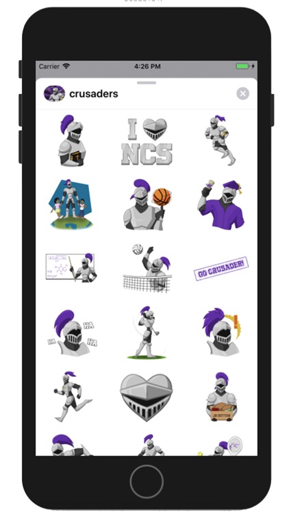 NCS Crusaders Sticker Pack