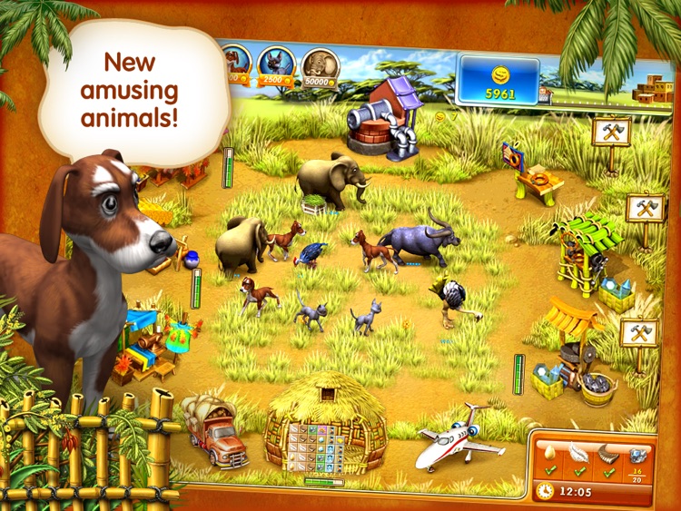 Farm Frenzy 3 Madagascar HD screenshot-3