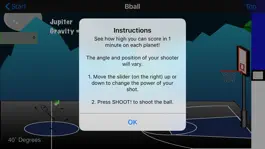 Game screenshot BBall in Space apk