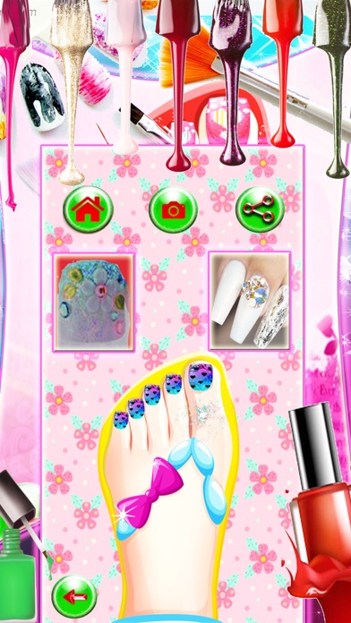Princess Toe-Nail MakeOver Art screenshot 4