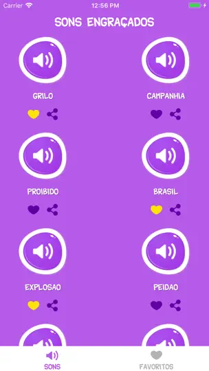 Screenshot von Sons Engraçados auf dem iPhone 1