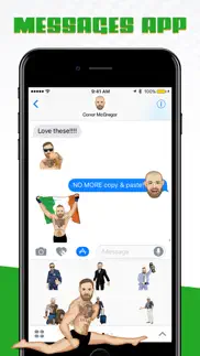 macmoji ™ by conor mcgregor iphone screenshot 4