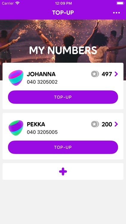 Telia Prepaid Top-up App