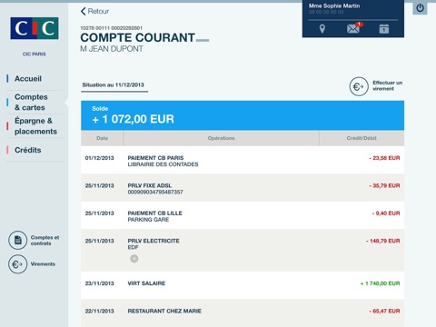 CIC pour iPad screenshot 3