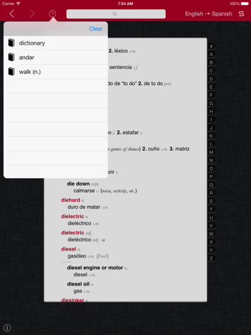 Screenshot #5 pour Accio: Espagnol-Anglais