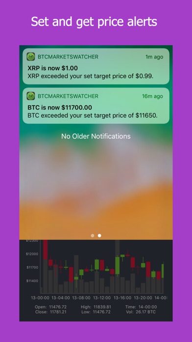 BTC Markets Watcher screenshot 4