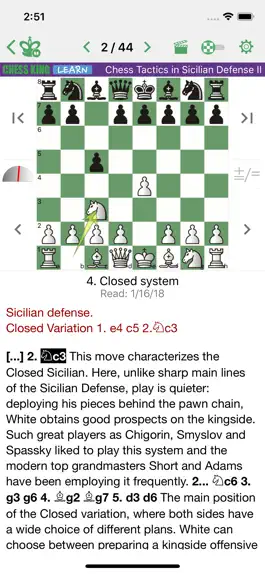 Game screenshot Chess Tactics. Sicilian Def. 2 apk