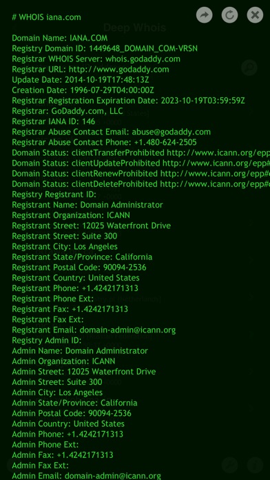 Deep Whois screenshot1