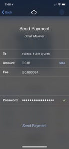 Ethers Wallet screenshot #4 for iPhone