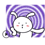 Animated Funny Rabbit Sticker