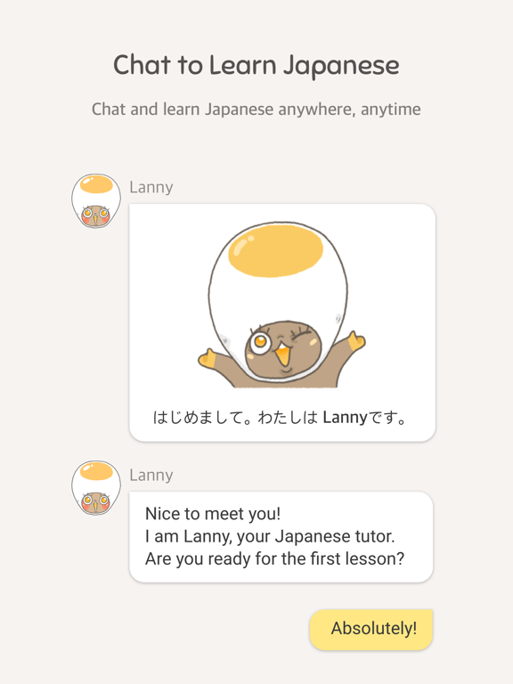 Screenshot #4 pour Eggbun: Chat to Learn Japanese