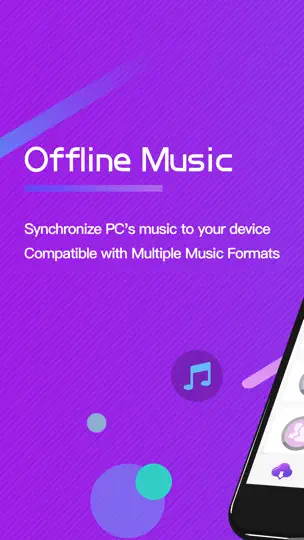 Screenshot von OfflineMusic.app auf dem iPhone 1