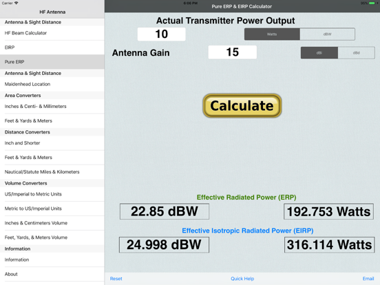 Screenshot #6 pour HF Beam Antenna Calculator