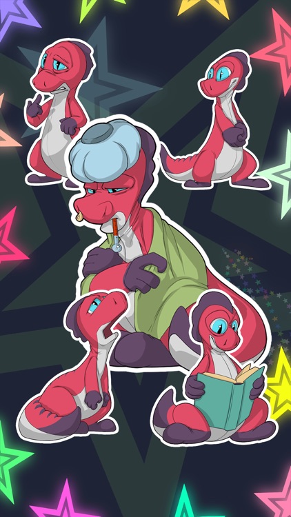 Jack Lizard Stickers for iMessage Extended Pack screenshot-3