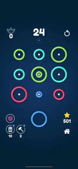 Game screenshot Stackz: Stack of Color Rings apk