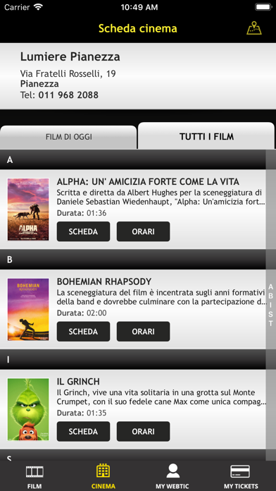 How to cancel & delete Webtic Lumiere Pianezza from iphone & ipad 2