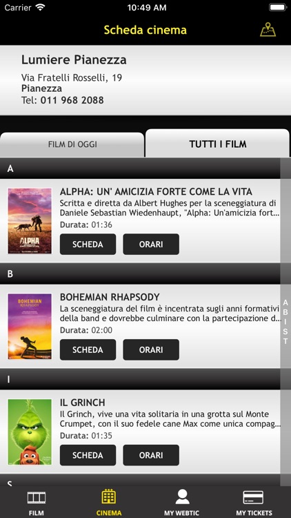 Webtic Lumiere Pianezza