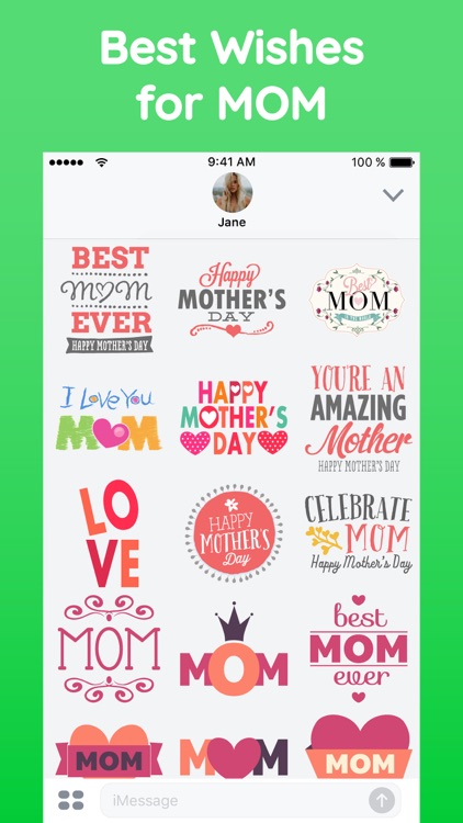 Happy Mothers Day Sticker App