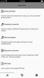file conversion tools iphone screenshot 1