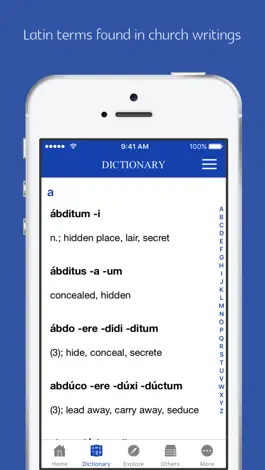 Game screenshot Theological Latin Dictionary mod apk