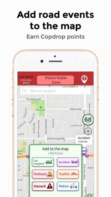 Copdrop - GPS & Live Radar Map screenshot-3