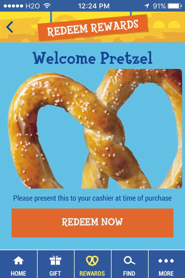 Wetzel’s Pretzels screenshot 3