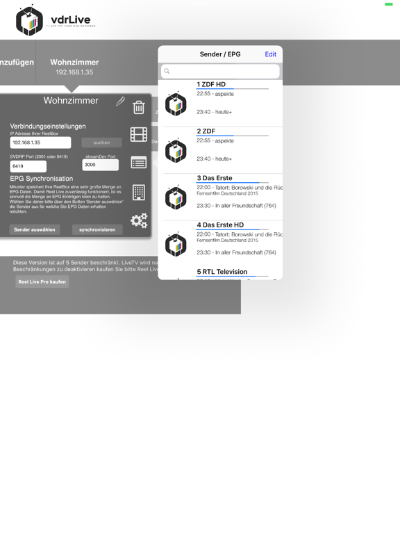 Screenshot #6 pour vdrLive