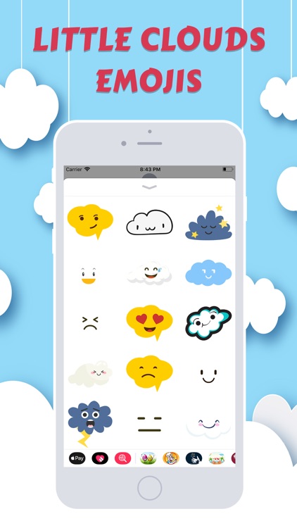 Cute Cloud Stickers!