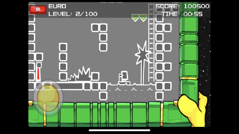 #5. Alien Hominid: PDA Games (iOS) 由: The Behemoth