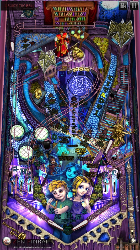 #1. Zen Pinball (iOS) Bởi: ZEN Studios