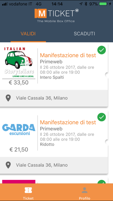 Screenshot #2 pour Mticket wallet