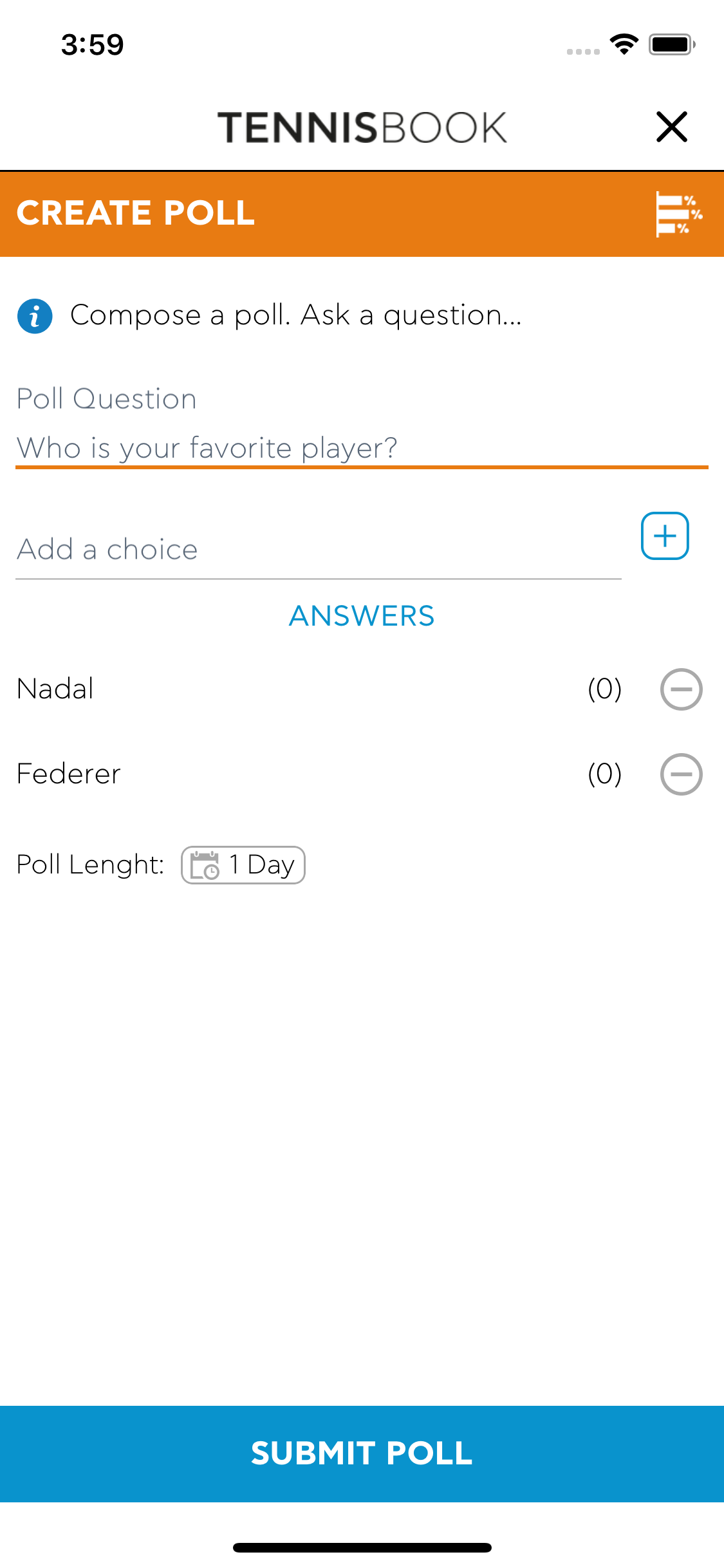 Tennis Book