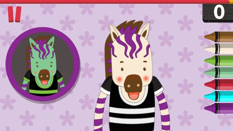 Kids coloring book & Running games for kids & boys