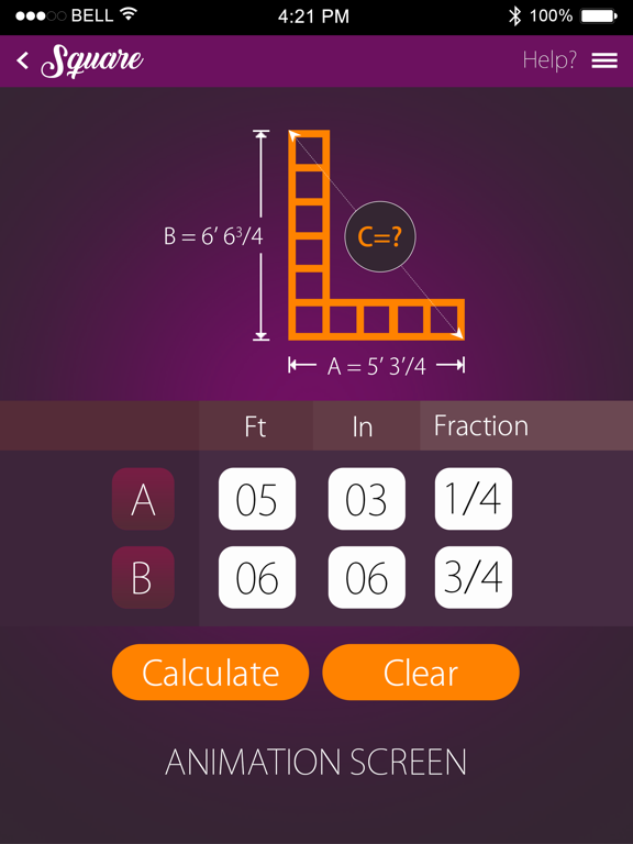 The Square App iPad screenshot 3 - Education app