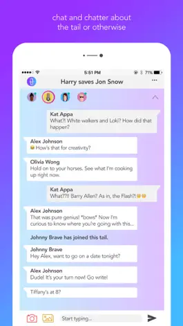 Game screenshot TypeTail - Chat Stories hack