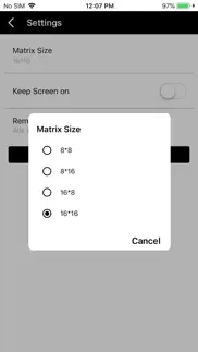 led matrix font generator iphone screenshot 4